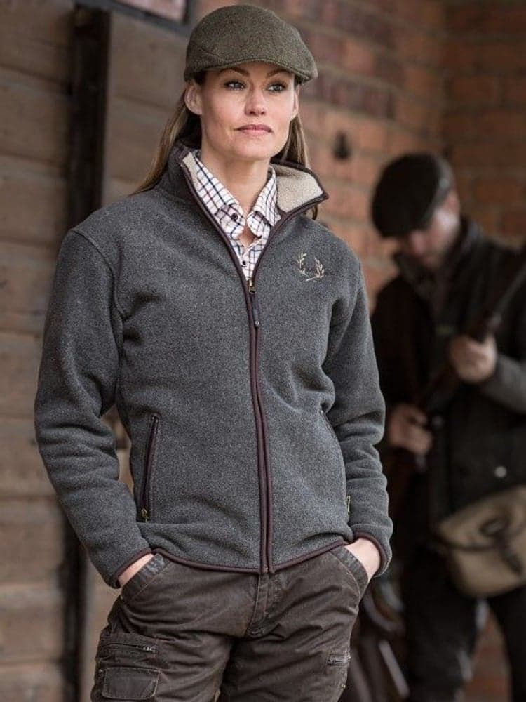 Mainstone Fleece Cardigan Greymelange W, view: 5