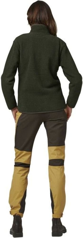 Mainstone fleece Cardigan Greenmelange Dame, view: 1