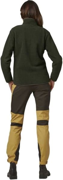 Mainstone fleece Cardigan Greenmelange Dame, view: 1