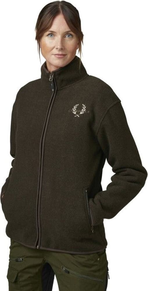 Mainstone Fleece Cardigan Brown W, view: 1