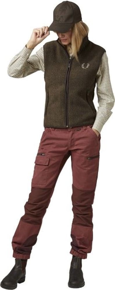 Mainstone Fleece Waistcoat Lady Brown, view: 2