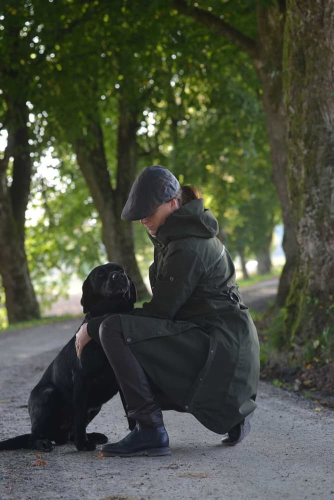 Fractus Chevalite Rain Coat Women Tobacco Green, view: 8