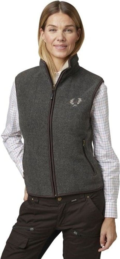 Mainstone Fleece Waistcoat Greymelange W, view: 1