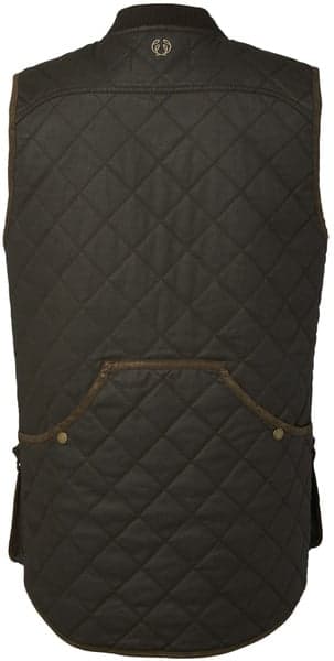 Vintage Shooting Vest Men Brown, view: 1