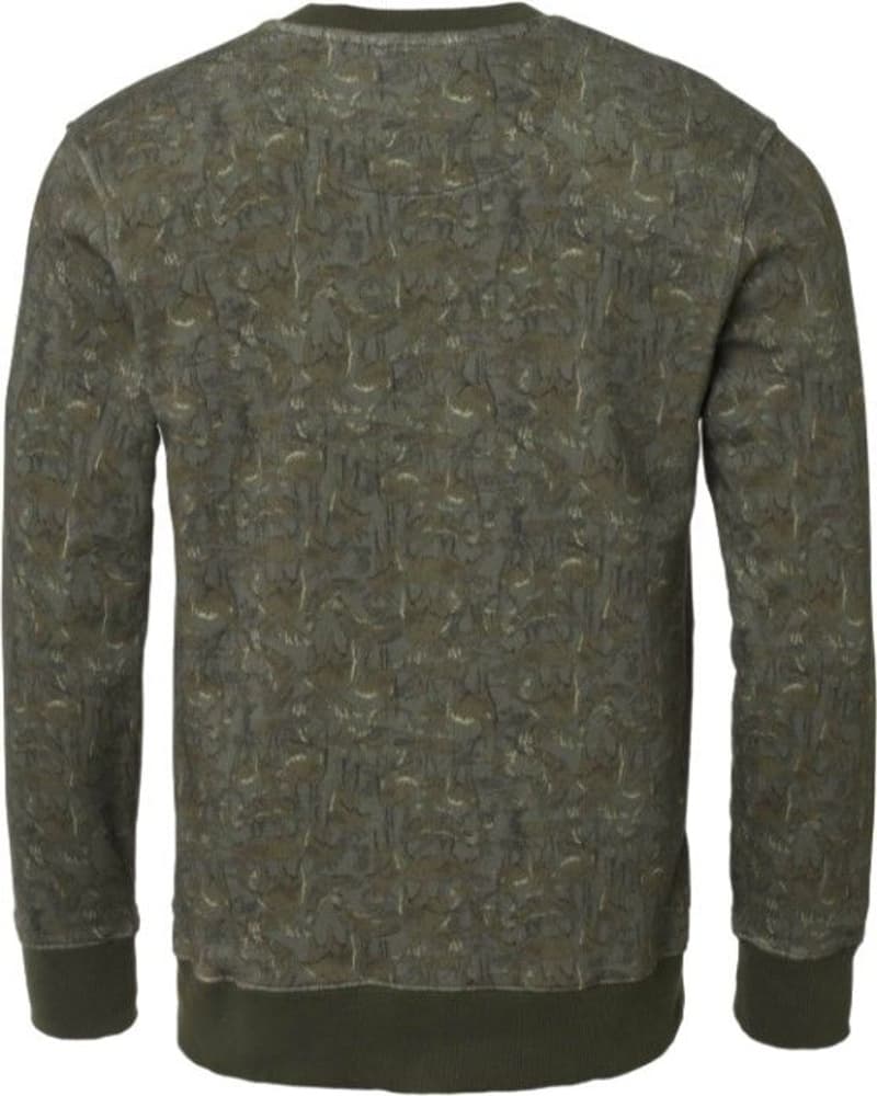 Norton Sweatshirt Men All Over Elk Dark Green, view: 1