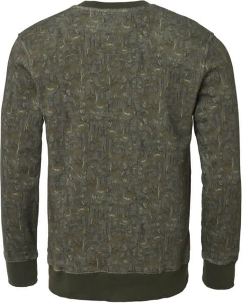 Norton Sweatshirt Men All Over Elk Dark Green, view: 1