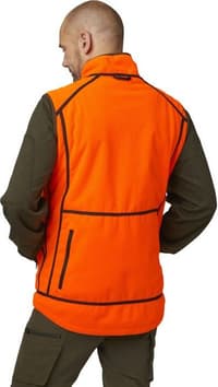 Pixel Camo Reversible Windblocker Vest Highvis/Camo S - view: 5