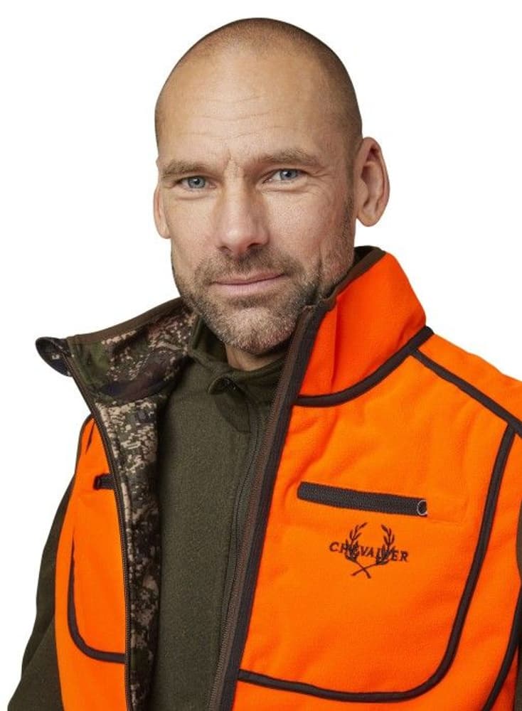 Pixel Camo Reversible Windblocker Vest Highvis/Camo S, view: 6