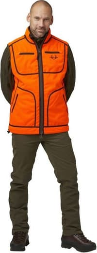 Pixel Camo Reversible Windblocker Vest Highvis/Camo S - view: 3