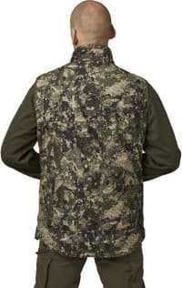 Pixel Camo Reversible Windblocker Vest Highvis/Camo S - view: 1