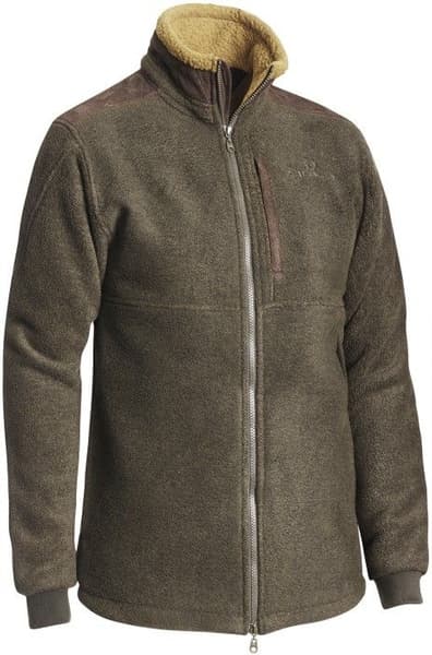 Milestone Fleece Cardigan Green Melange Herre, view: 0