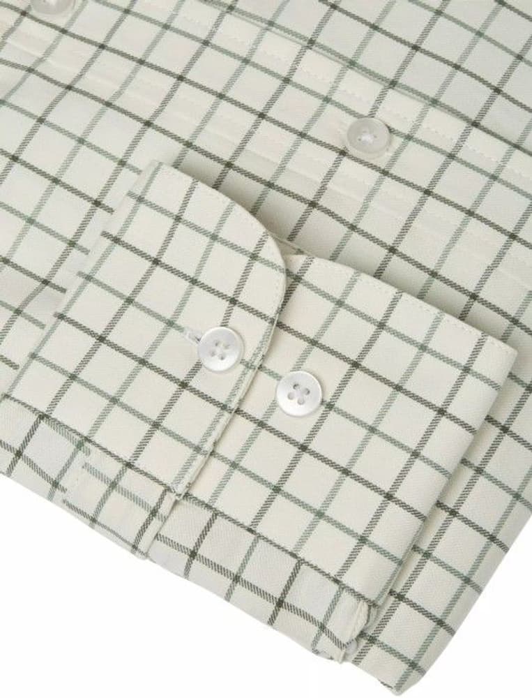 Luton Shirt Men Hunter Green Checked, view: 3