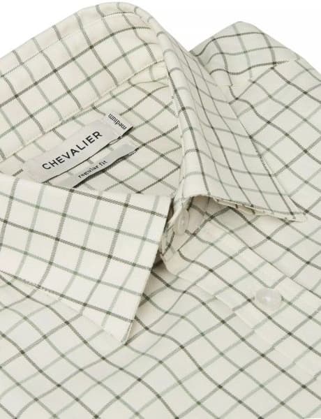 Luton Shirt Men Hunter Green Checked, view: 2