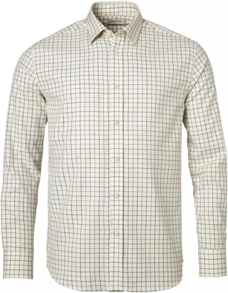 Luton Shirt Men Hunter Green Checked, view: 0