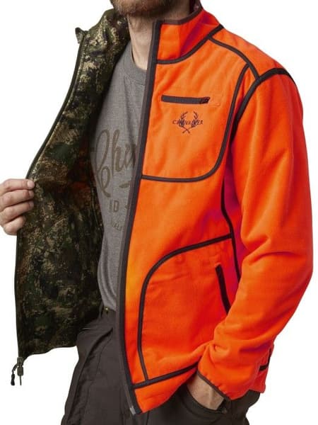 Pixel Camo Reversible Windblocker Coat HiViz, view: 8