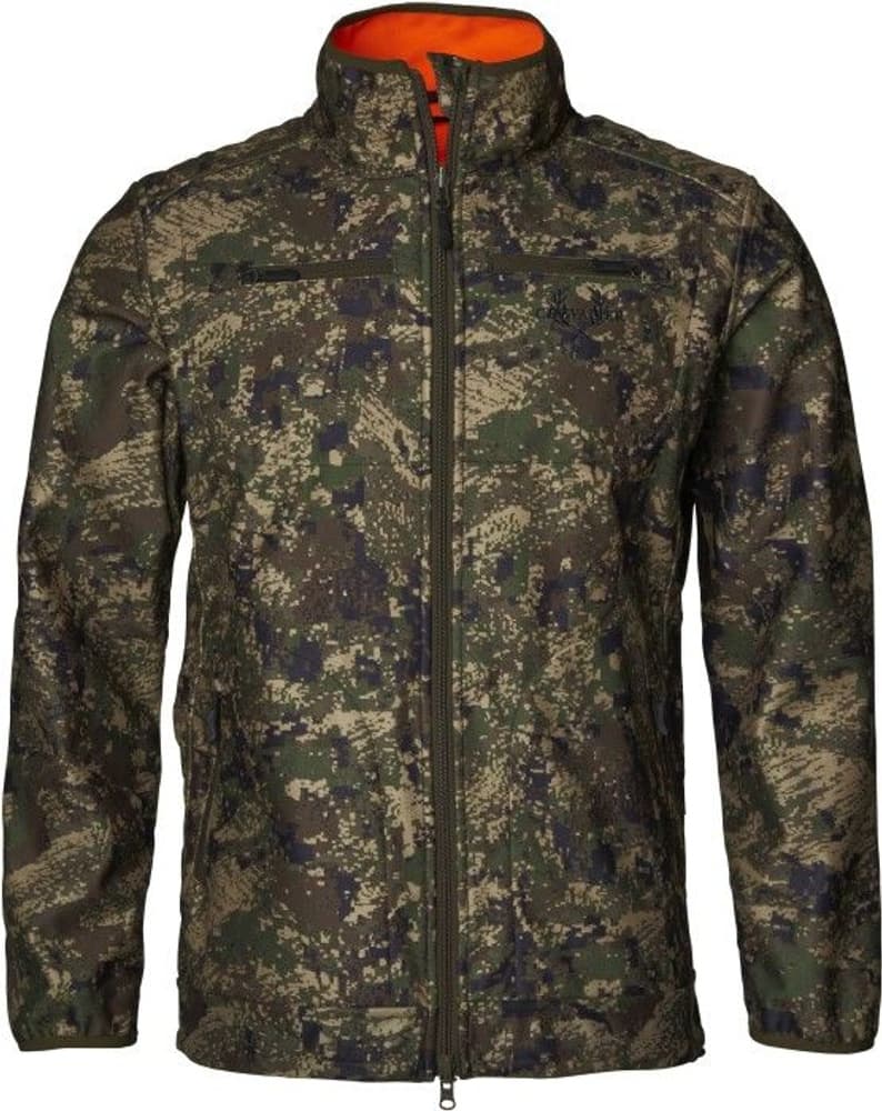 Pixel Camo Reversible Windblocker Coat HiViz, view: 0