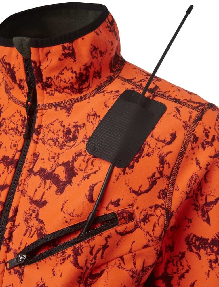 Mist Windblocker Reversible Jacket Men High Vis Orange Deer, view: 4