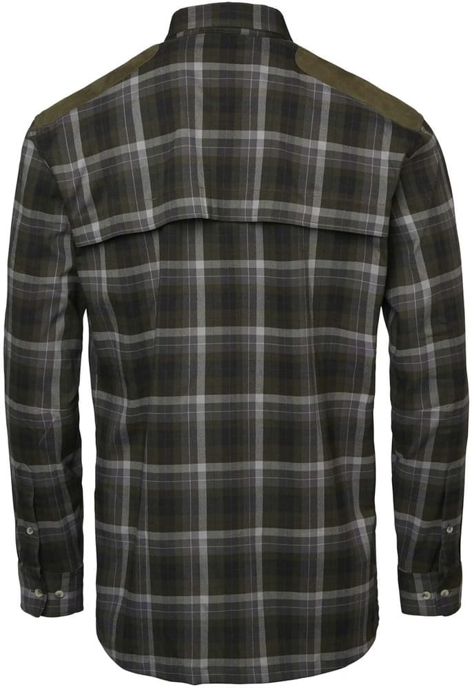 Chill Coolmax Shirt Men Fern Green Checked, view: 1