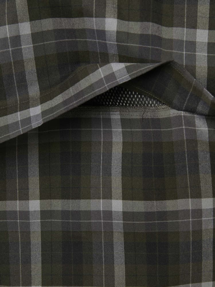 Chill Coolmax Shirt Men Fern Green Checked, view: 2