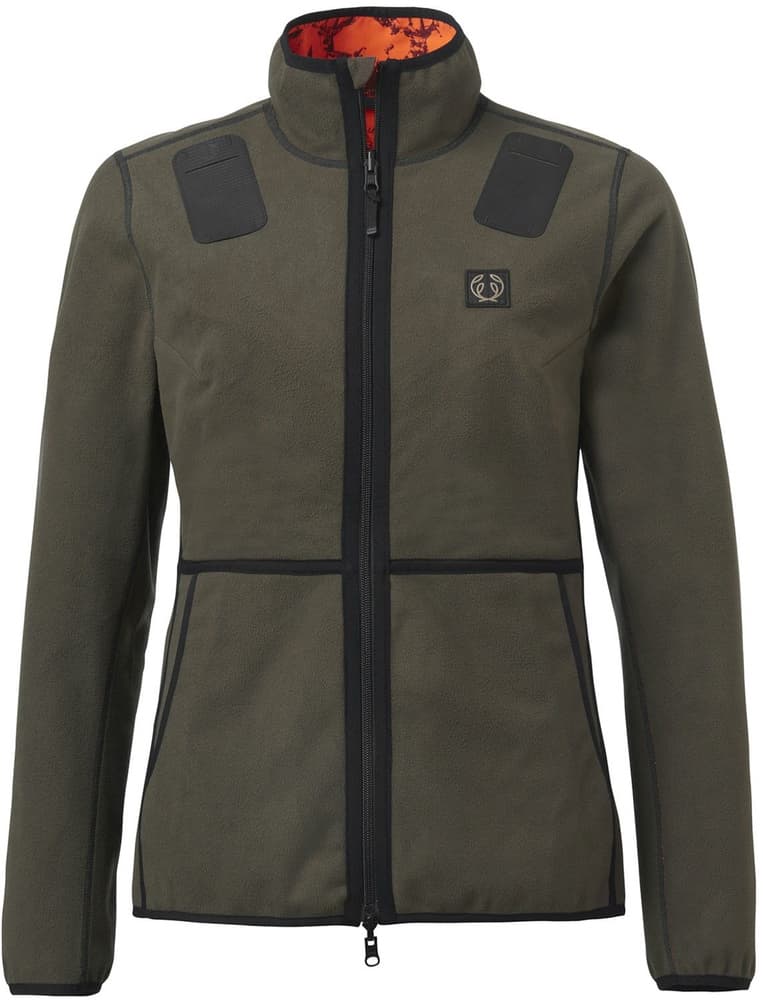 Mist Windblocker Reversible Jacket Women High Vis Orange Deer, view: 2