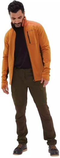 Tay Fleece Herre Orange/Brown - view: 3
