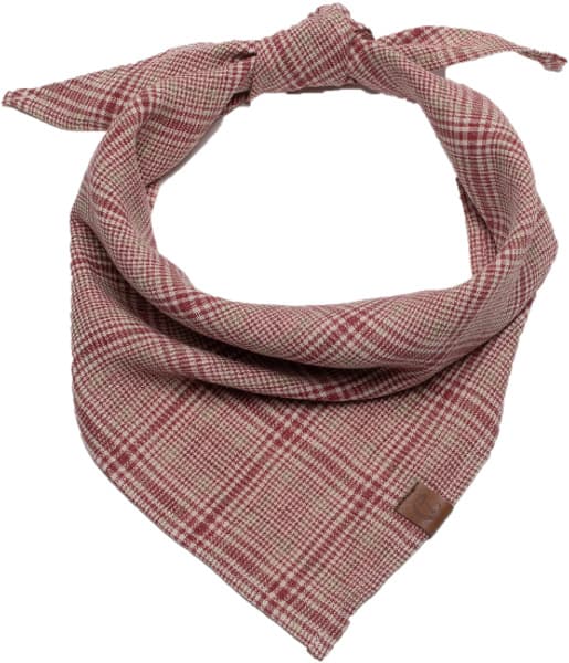 Bandana Check Rød L, view: 0
