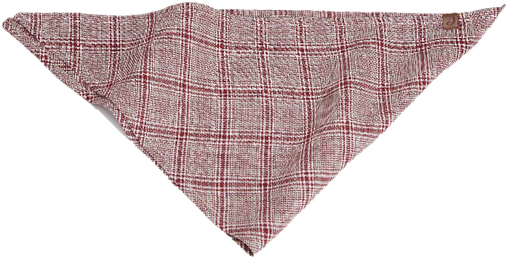 Bandana Check Rød L, view: 1