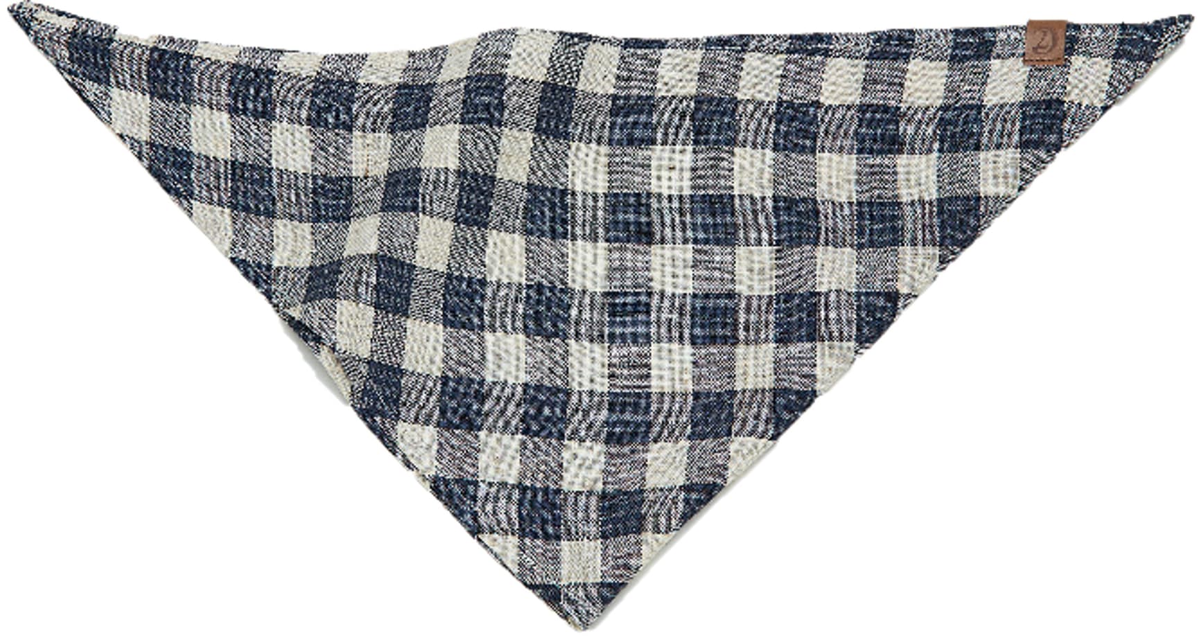 Bandana Check M Blå, view: 1