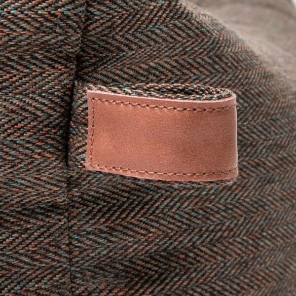 Sleepy Dog Bed S+ Herringbone Brown, view: 3