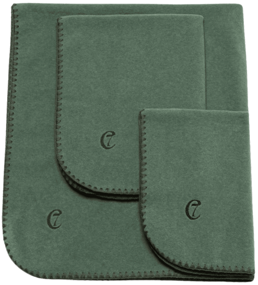 Blanket Fleece M Dusty Green, view: 2