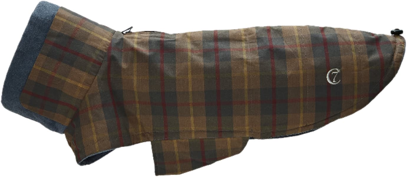 Brooklyn Dog Coat strl 6-10 Waxed Tartan, view: 0