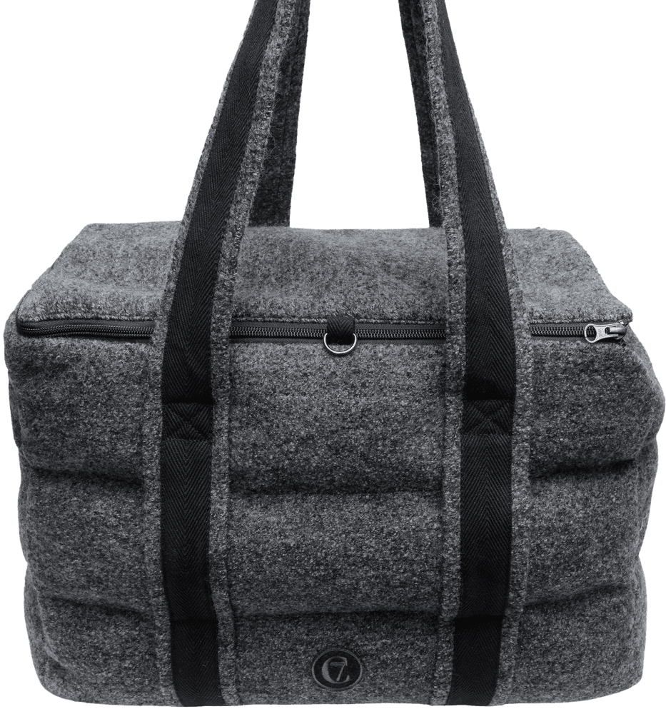 Dog Carrier Bergamo Wool M Granite, view: 2