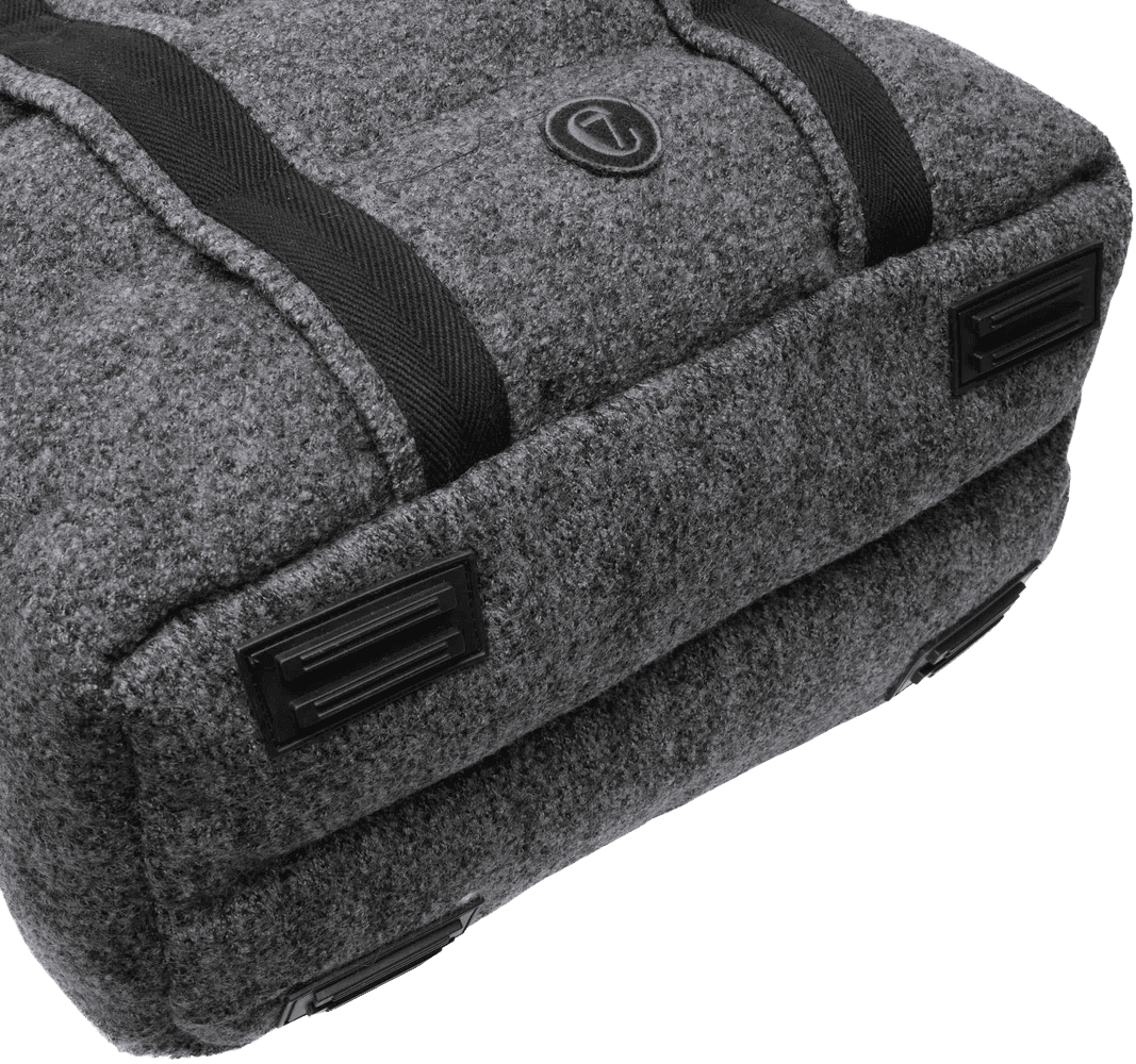 Dog Carrier Bergamo Wool M Granite, view: 3