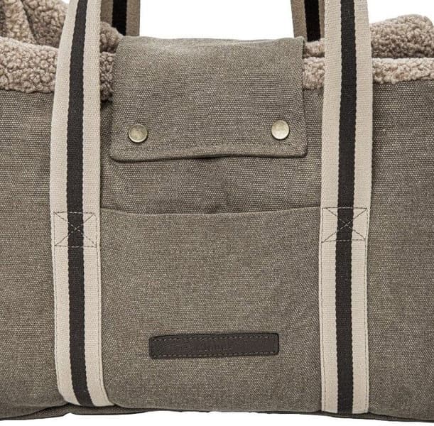 Hundeveske Lucca Canvas Sand S, view: 1