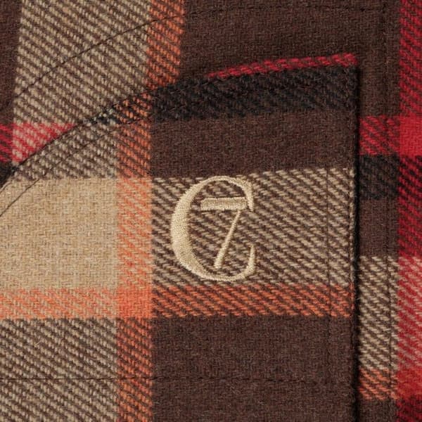 Dog Rain Coat Glasgow size 2 Plaid Orange, view: 2