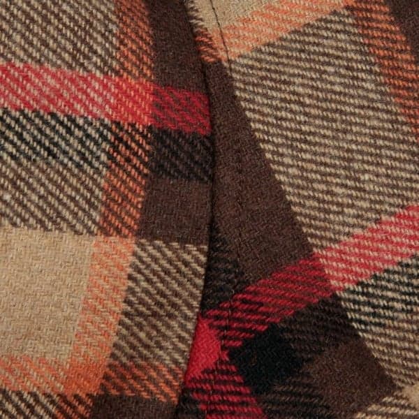 Dog Rain Coat Glasgow size 6-8 Plaid Orange, view: 3