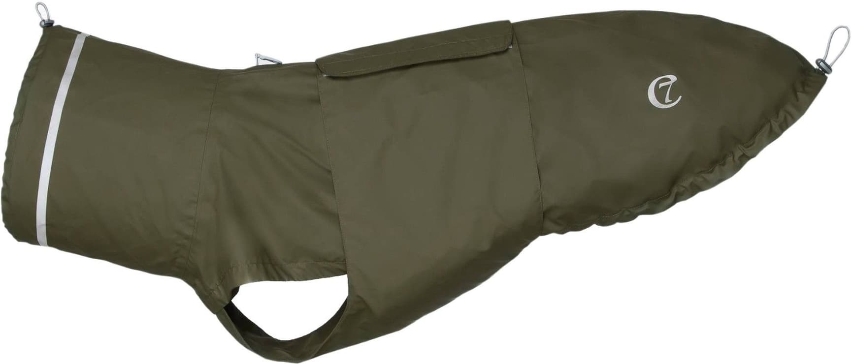 Hamburg Dog Raincoat strl 6-10 Moss Green, view: 0