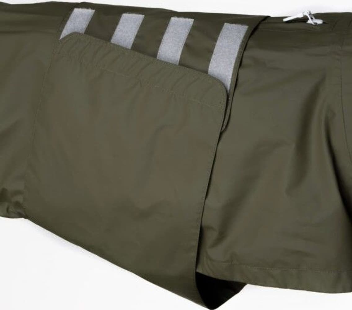 Hamburg Dog Raincoat strl 6-10 Moss Green, view: 2