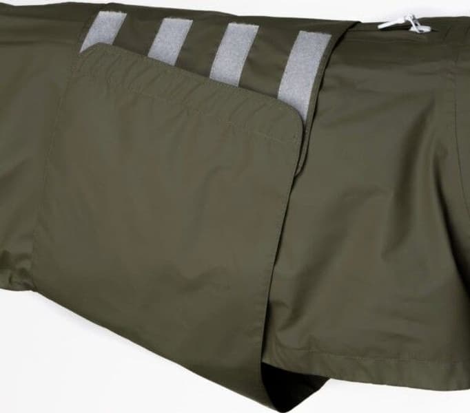 Hamburg Dog Raincoat strl 6-10 Moss Green, view: 2