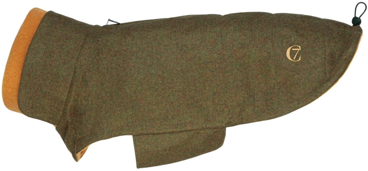 Dog Coat Brooklyn Flannel size 3-5 Autumn Green, view: 0