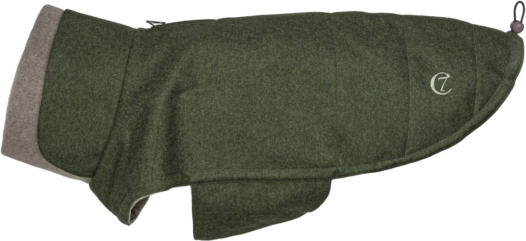 Brooklyn Dog Coat Flannel strl 6-10 Fern Green, view: 0