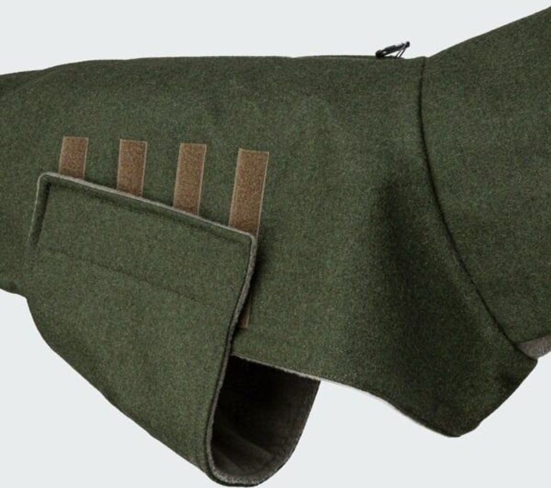 Brooklyn Dog Coat Flannel strl 6-10 Fern Green, view: 3