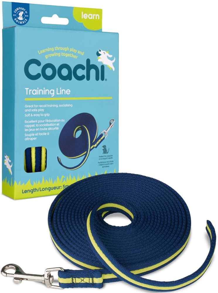 Training Line Navy & Lime 5m, view: 1