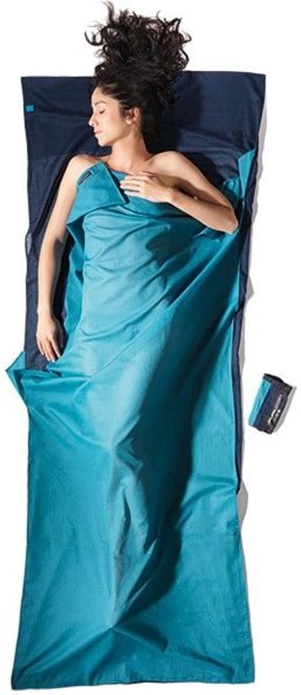 TravelSheet Egyptian Cotton Tuareg/Laguna Blue, view: 0