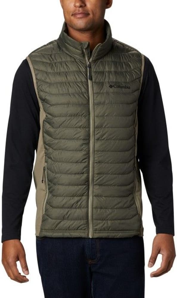 Powder Pass Vest Olive Heath, view: 0
