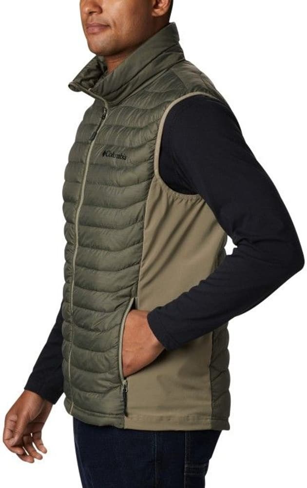 Powder Pass Vest Olive Heath, view: 1