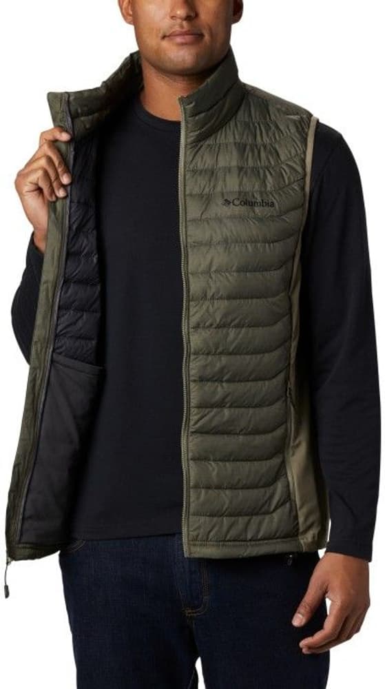 Powder Pass Vest Olive Heath, view: 2
