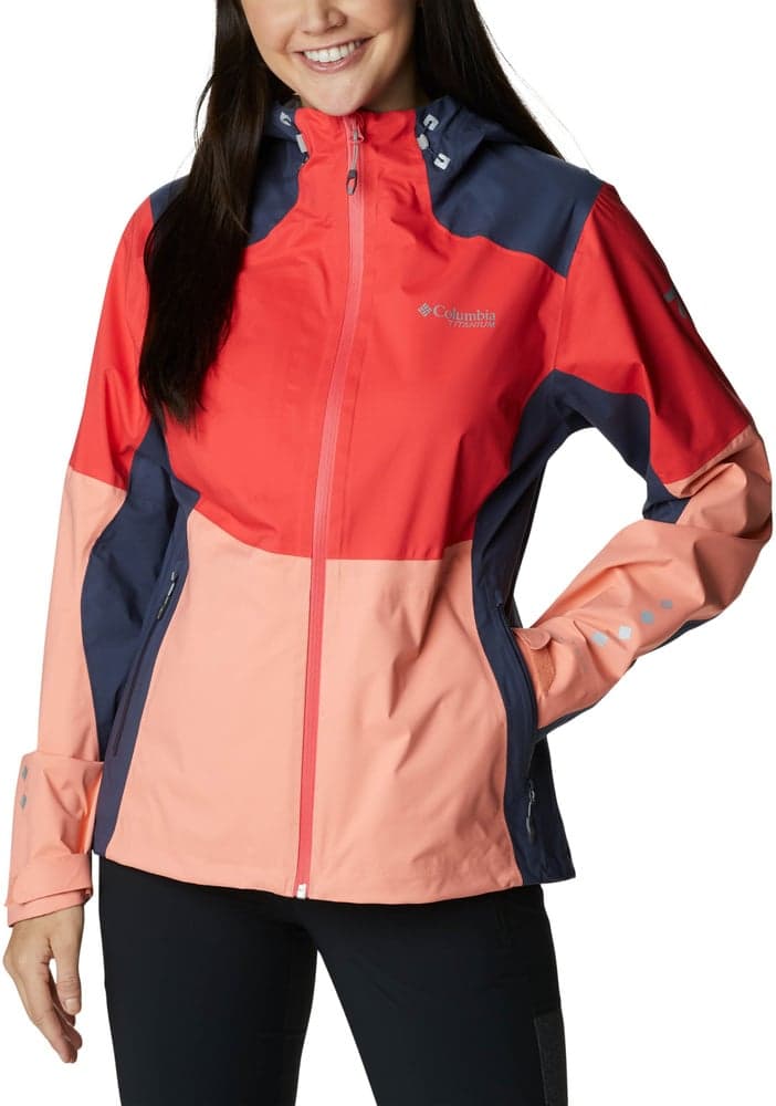 W's Titan Pass 2.5L Shell Red Hibiscus, view: 0