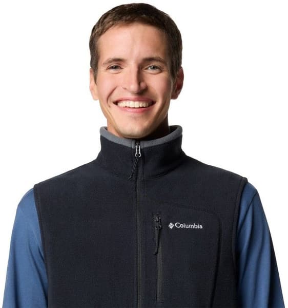 M's Fast Trek Fleece Vest Black, view: 3