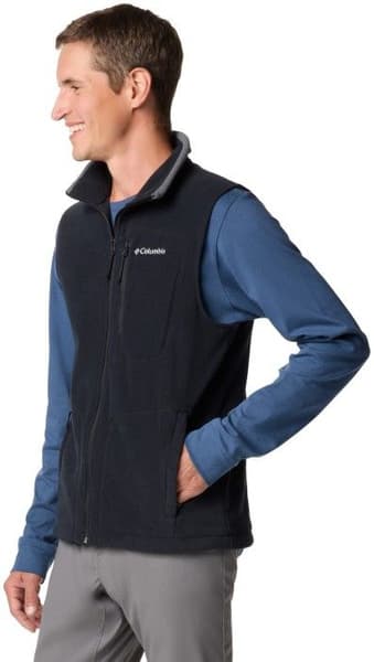 M's Fast Trek Fleece Vest Black, view: 1